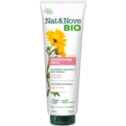 NAT&NOVE BIO Shampooing Douceur Cheveux normaux 250 ml