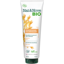 NAT&NOVE BIO Shampooing Nutrition Cheveux secs 250 ml